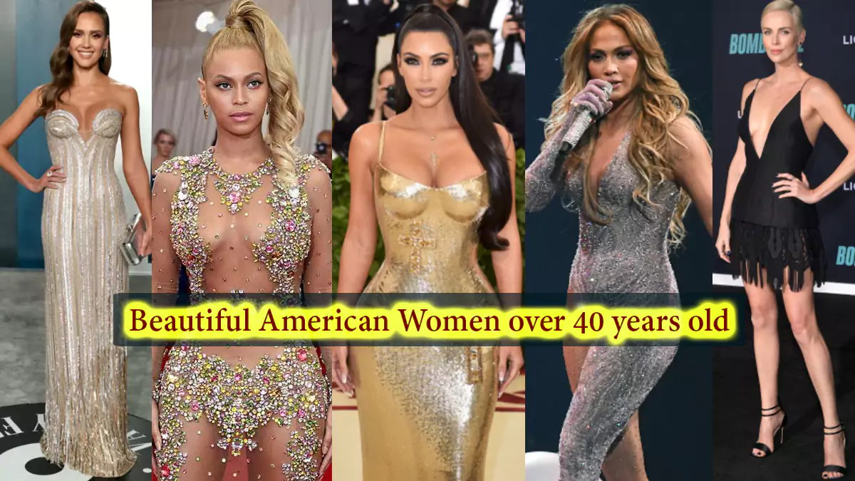 Beautiful American Women over 40 years old